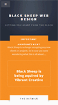 Mobile Screenshot of blacksheepwebdesign.com